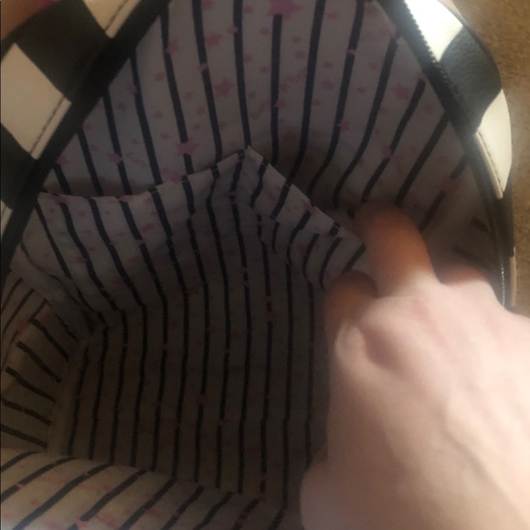 LUV Betsey Johnson Girls' Backpack Football NWT - Picture 5 of 8